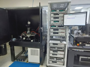 High power probe station